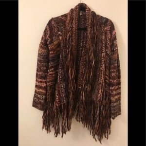 Free People yarn tassel sweater